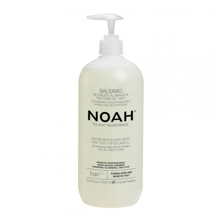 Balsam natural nutritiv si hidratant cu mango (2.1), Noah, 1000 ml