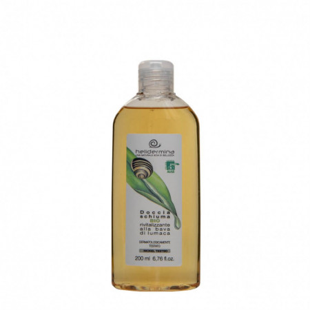 Gel de dus BIO cu extract de melc Helidermina, La Dispensa, 200 ml