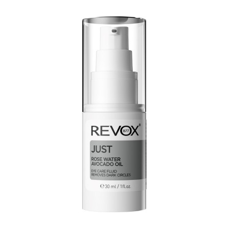 Serum pentru zona ochilor JUST Rose Water Avocado Oil Eye Care Fluid, Revox, 30ml