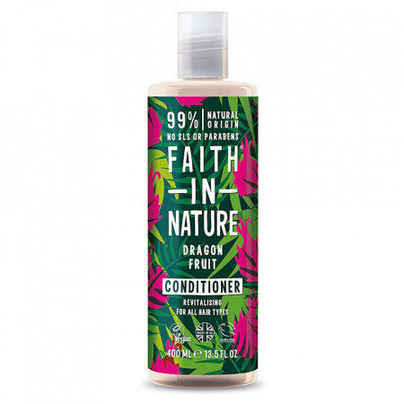 Balsam natural revitalizant cu fructul dragonului, pentru toate tipurile de par, Faith in Nature, 400 ml