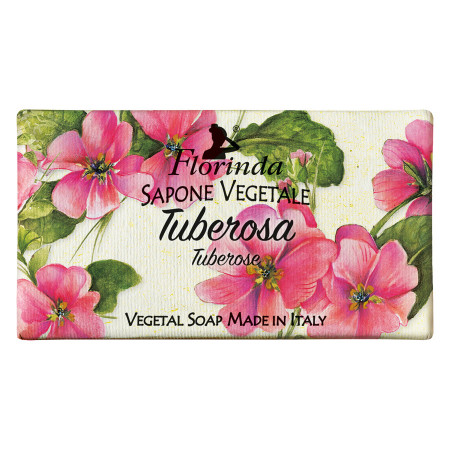 Sapun vegetal cu tuberoze Florinda, 100 g La Dispensa