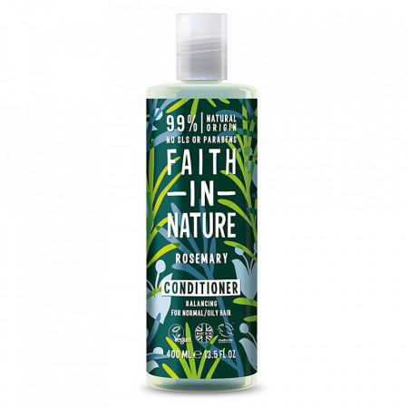 Balsam natural echilibrant cu rozmarin pentru par normal sau gras, Faith in Nature, 400 ml