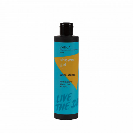 Gel de dus anti - stress pentru barbati, KILIG MAN, 250 ml