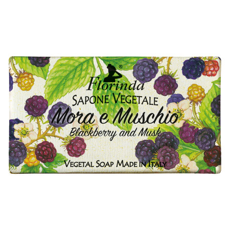 Sapun vegetal cu mure si mosc Florinda, 100 g La Dispensa