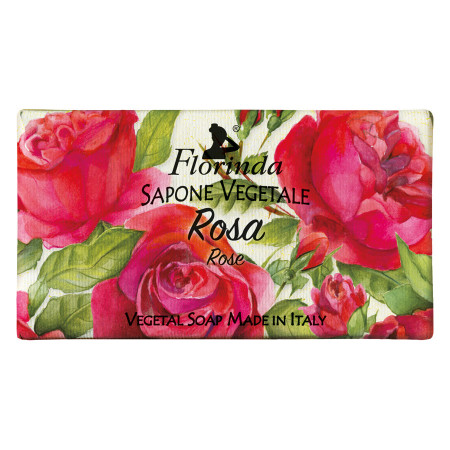 Sapun vegetal cu trandafiri Florinda, 100 g La Dispensa