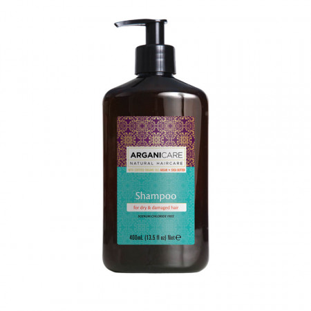 Sampon reparator si hidratant cu ulei de argan, pentru par uscat si degradat, Arganicare, 400 ml
