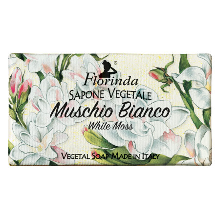 Sapun vegetal cu mosc alb Florinda, 100 g La Dispensa