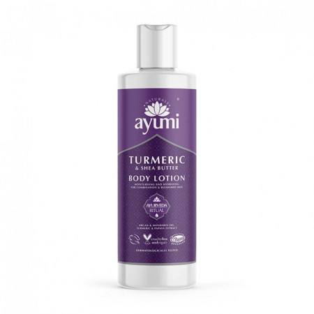 Lotiune de corp cu Turmeric & Unt de Shea, Ayumi, 250 ml