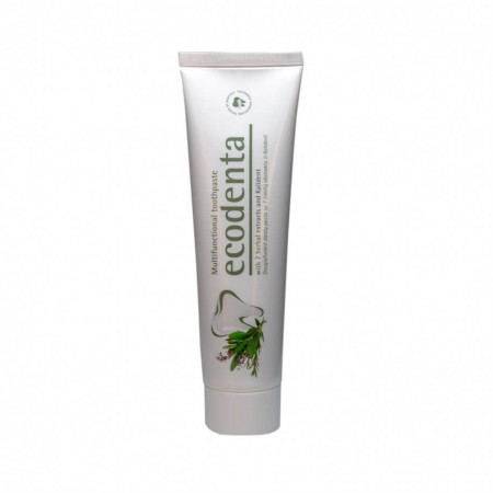Pasta de dinti multifunctionala cu extract de 7 plante si Kalident, Ecodenta, 100ml