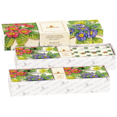 Set cadou odorizant Florinda cu flori de Primula, La Dispensa