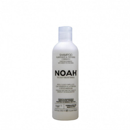 Sampon natural purifiant cu ceai verde pentru par cu matreata (1.5), Noah, 250 ml