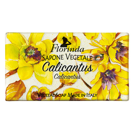 Sapun vegetal cu calicantus Florinda, 100 g La Dispensa