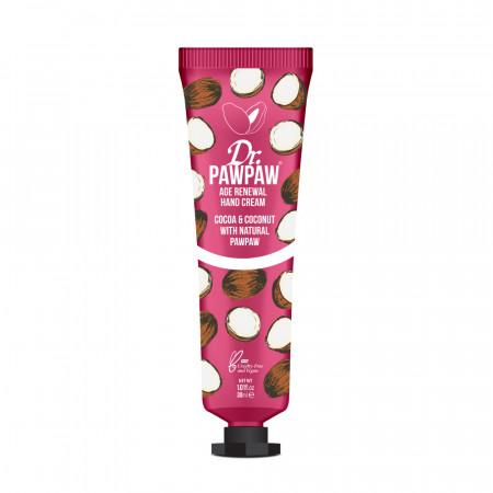 Crema de maini regeneranta cu Cacao si Cocos, DrPawPaw, 30 ml