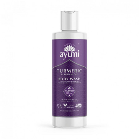 Gel de dus cu Turmeric & Ulei de Argan, Ayumi, 250 ml