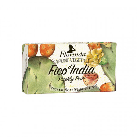 Sapun vegetal cu fruct de cactus Florinda, 100 g La Dispensa
