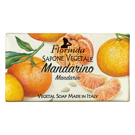 Sapun vegetal cu mandarine Florinda, 100 g La Dispensa