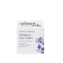 Crema de zi nutritiva cu extract de turmeric organic - ten uscat, Radiance - Urban Veda, 50 ml