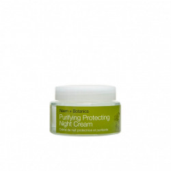 Crema de noapte protectiva cu ulei de neem- pentru ten gras, Purifying - Urban Veda, 50 ml