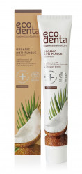 Pasta de dinti antiplaca cu ulei de cocos, Ecodenta, 75 ml