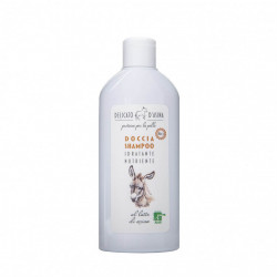 Sampon si gel de dus hidratant si volumizant cu lapte de magarita, BIO, La Dispensa, 200 ml