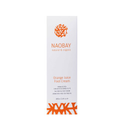 Crema hidratanta BIO pentru picioare cu extracte de unt de Shea si portocale, Orange Juice, Naobay, 100 ml