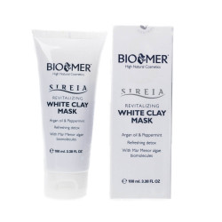 Masca detoxifianta cu argila, ulei de argan si menta, Sireia - Bio Mer, 100 ml