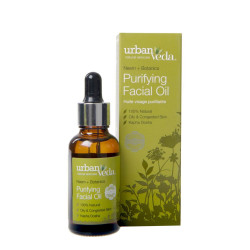 Ulei facial pentru ten gras, Purifying - Urban Veda, 30 ml