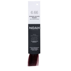 Vopsea de par naturala, Blond roscat inchis, 6.66, Noah, 140 ml