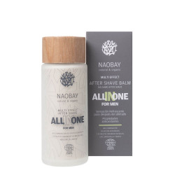 After shave BIO hidratant cu ulei de argan, jojoba si dovleac, All in One - Naobay, 100 ml