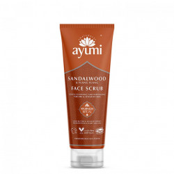 Exfoliant facial cu Lemn de Santal si Ylang Ylang, Ayumi, 125 ml