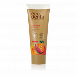 Pasta de dinti organica pentru copii cu suc de fructe, Ecodenta, 75 ml