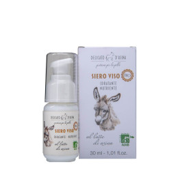 Serum facial hidratant si regenerant cu lapte de magarita, BIO, La Dispensa, 30 ml