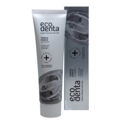 Pasta de dinti cu efect triplu pentru dinti sensibili, Extra, Ecodenta, 100ml