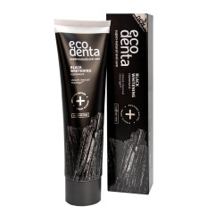 Pasta de dinti pentru albire Extra Black cu carbune si Teavigo, Extra, Ecodenta, 100ml