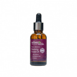 Ulei facial cu ulei de trandafir de Damasc organic - ten matur, Reviving - Urban Veda, 30 ml