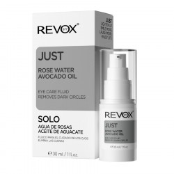Serum pentru zona ochilor JUST Rose Water Avocado Oil Eye Care Fluid, Revox, 30ml