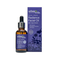Ulei facial pentru ten uscat, Radiance - Urban Veda, 30 ml