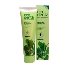 Pasta de dinti pentru albire cu ulei de menta, extract de salvie si Kalident, Ecodenta, 100ml