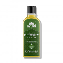 Ulei detoxifiant pentru par gras si scalp iritat, AYUMI, 150 ml
