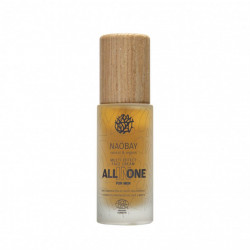 Crema de fata pentru barbati BIO hidratanta si antioxidanta cu acid hialuronic, All In One, Naobay, 50 ml