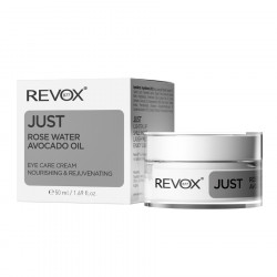 Crema de ochi JUST Rose Water Avocado Oil Eye Care Cream, Revox, 50ml