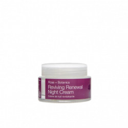 Crema regeneranta de noapte cu ulei organic de trandafir de Damasc - ten matur, Reviving - Urban Veda, 50 ml