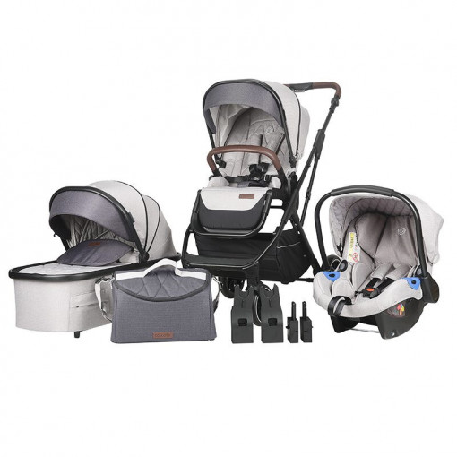Sistem modular 3in1 Coccolle Silene Urban Grey