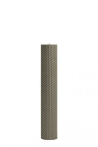 Lumanare ceara naturala de albine GREY/GRI, model fagure 30/5,5cm