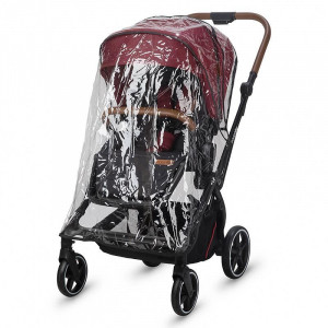 Carucior modular 2in1 Coccolle Saliara Cabernet+Cos auto 0-13 kg gb Idan Silver Fox Grey