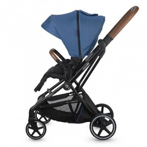 Carucior modular 2in1 Coccolle Saliara Navy+Cos auto 0-13 kg gb Idan Silver Fox Grey
