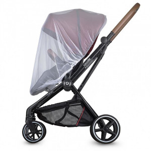 Carucior modular 2in1 Coccolle Saliara Cabernet+Cos auto 0-13 kg gb Idan Silver Fox Grey