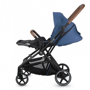Carucior modular 2in1 Coccolle Saliara Navy+Cos auto 0-13 kg gb Idan Satin Black