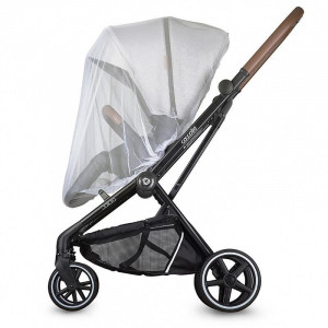 Carucior modular 2in1 Coccolle Saliara Greystone+Cos auto 0-13 kg gb Idan Silver Fox Grey