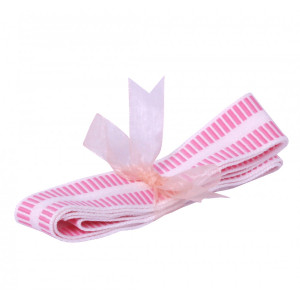 Fasa pentru bebelusi, trusou botez, 130 cm, roz